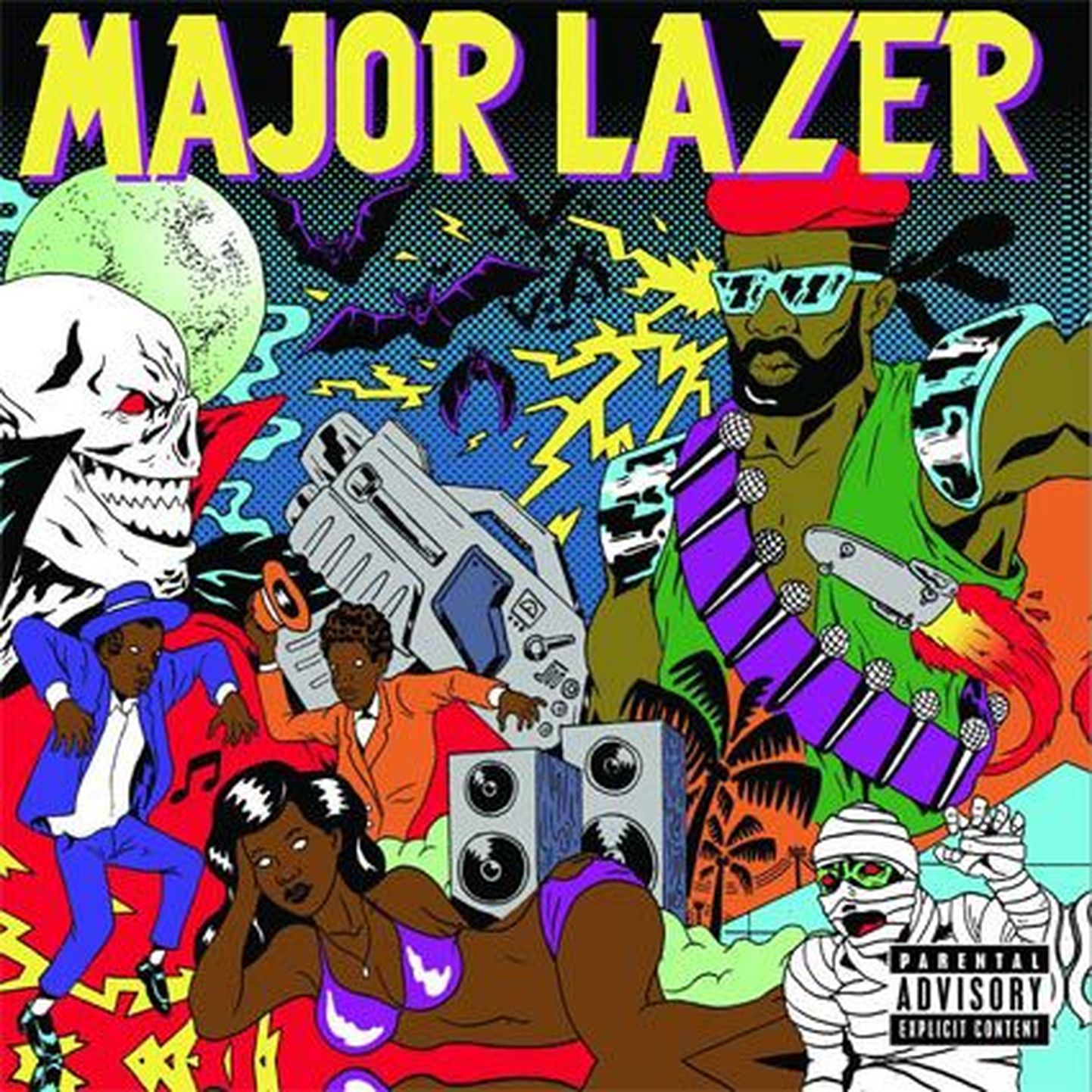 Major Lazer “Gunz Dont Kill People, Lazers Do”.
