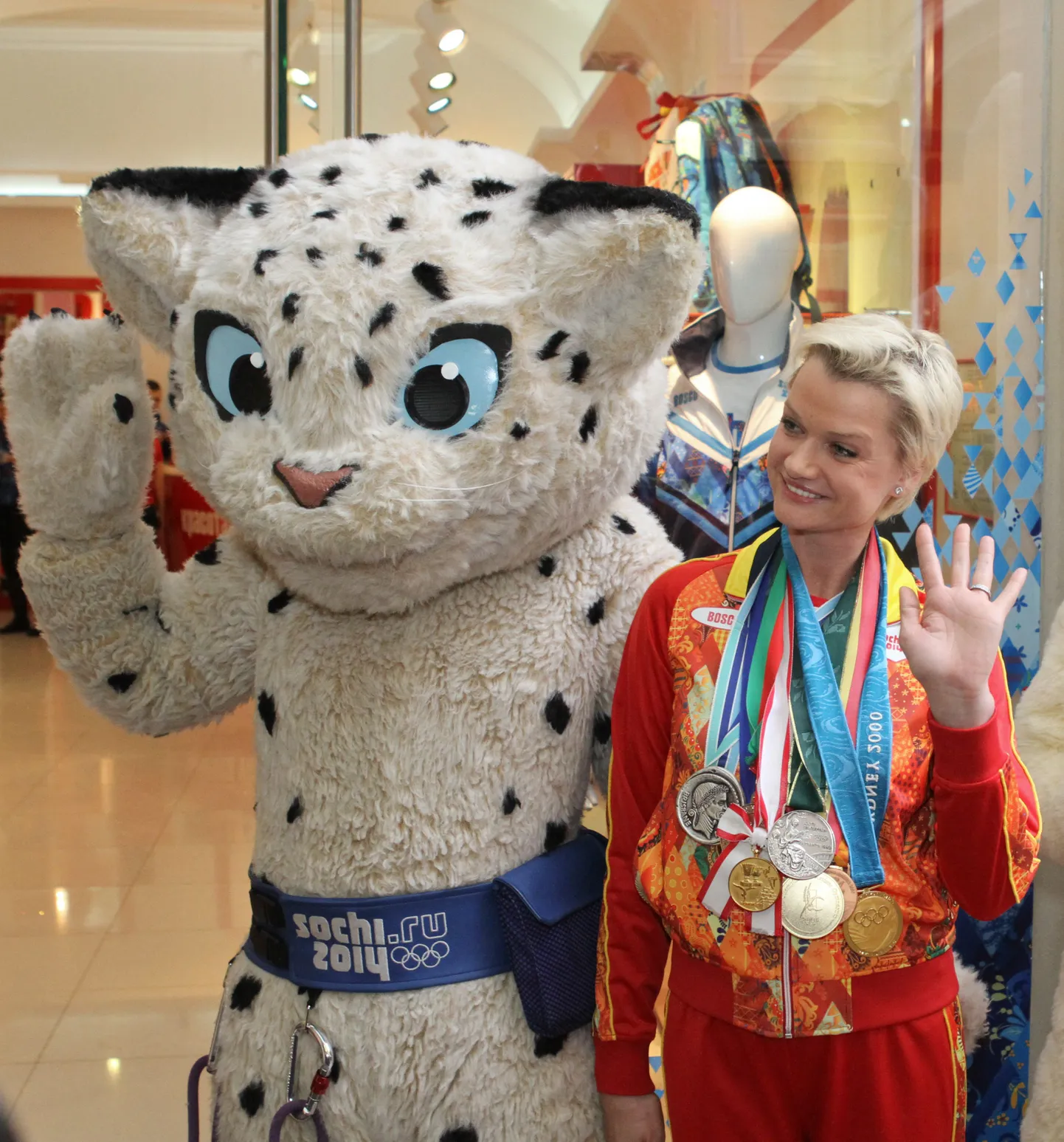 Олимпийский талисман Сочи-2014 - леопард.