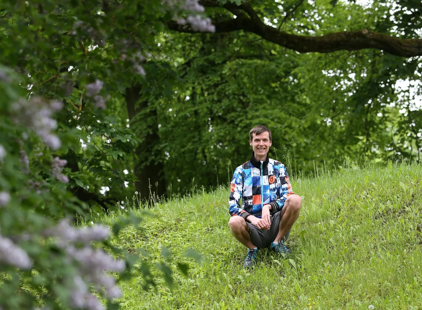 Pildil ilmahuviline ja loodusvaatleja Kairo Kiitsak.