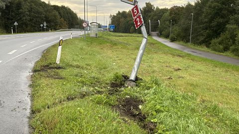 Sõitsid tee ääres posti pikali. Mis saab edasi?