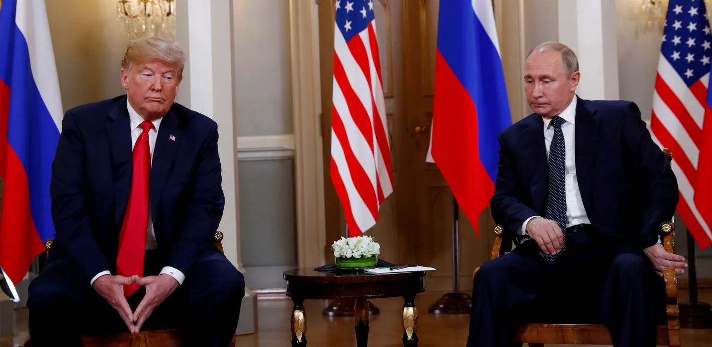 Владимир Путин и Дональд Трамп