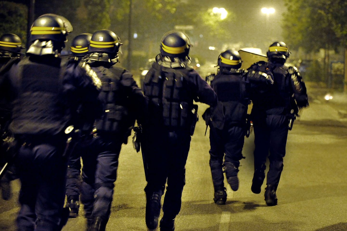 Prantsuse politseinikud Grenobles.