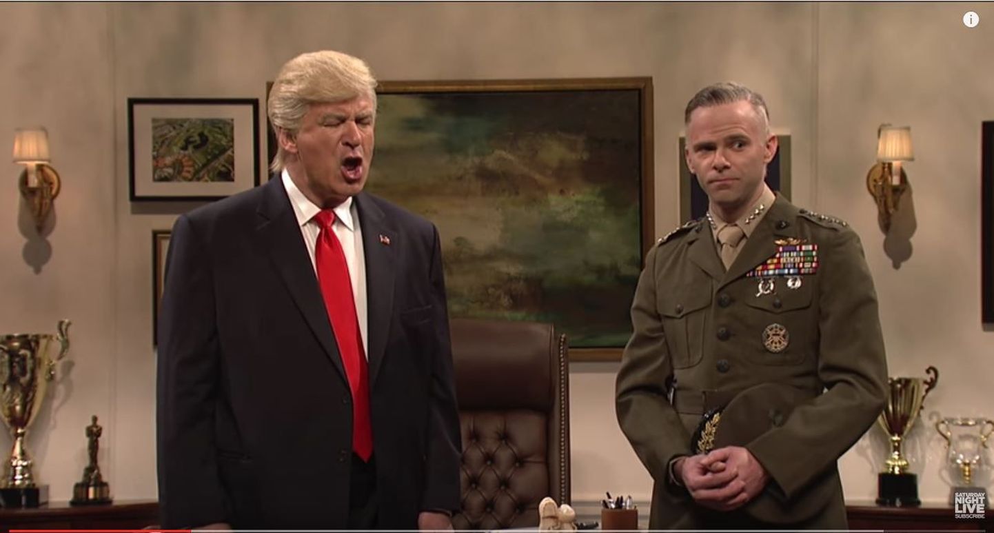 Alec Baldwin parodeerib Donald Trumpi