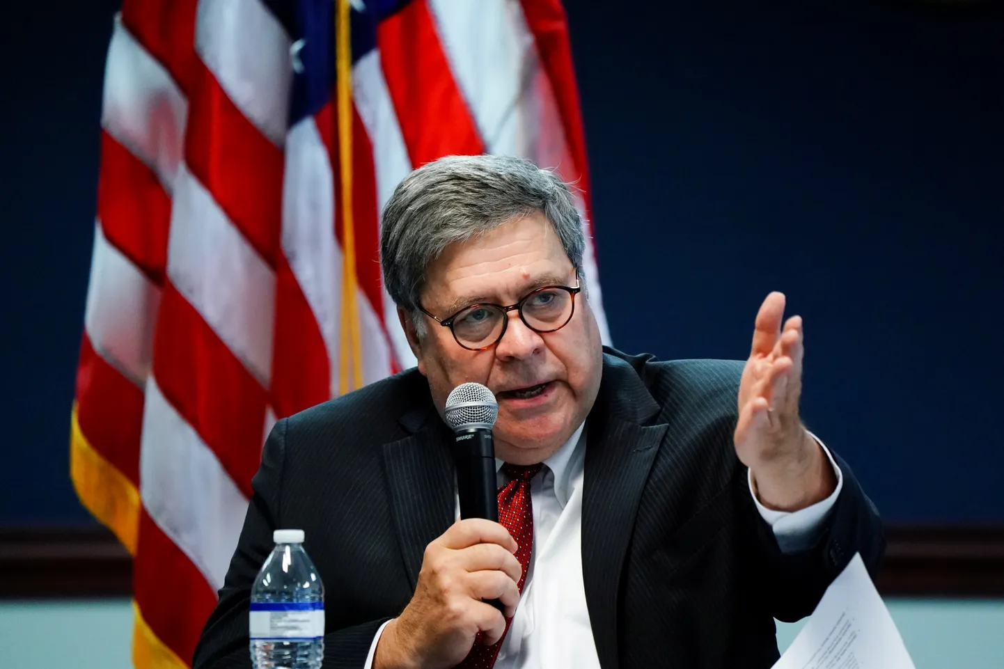 Justiitsminister William Barr.