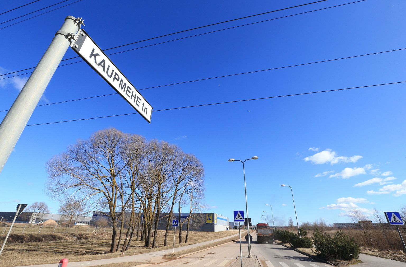 Tartu Kaupmehe tänav asub Ropka tööstuspargis.