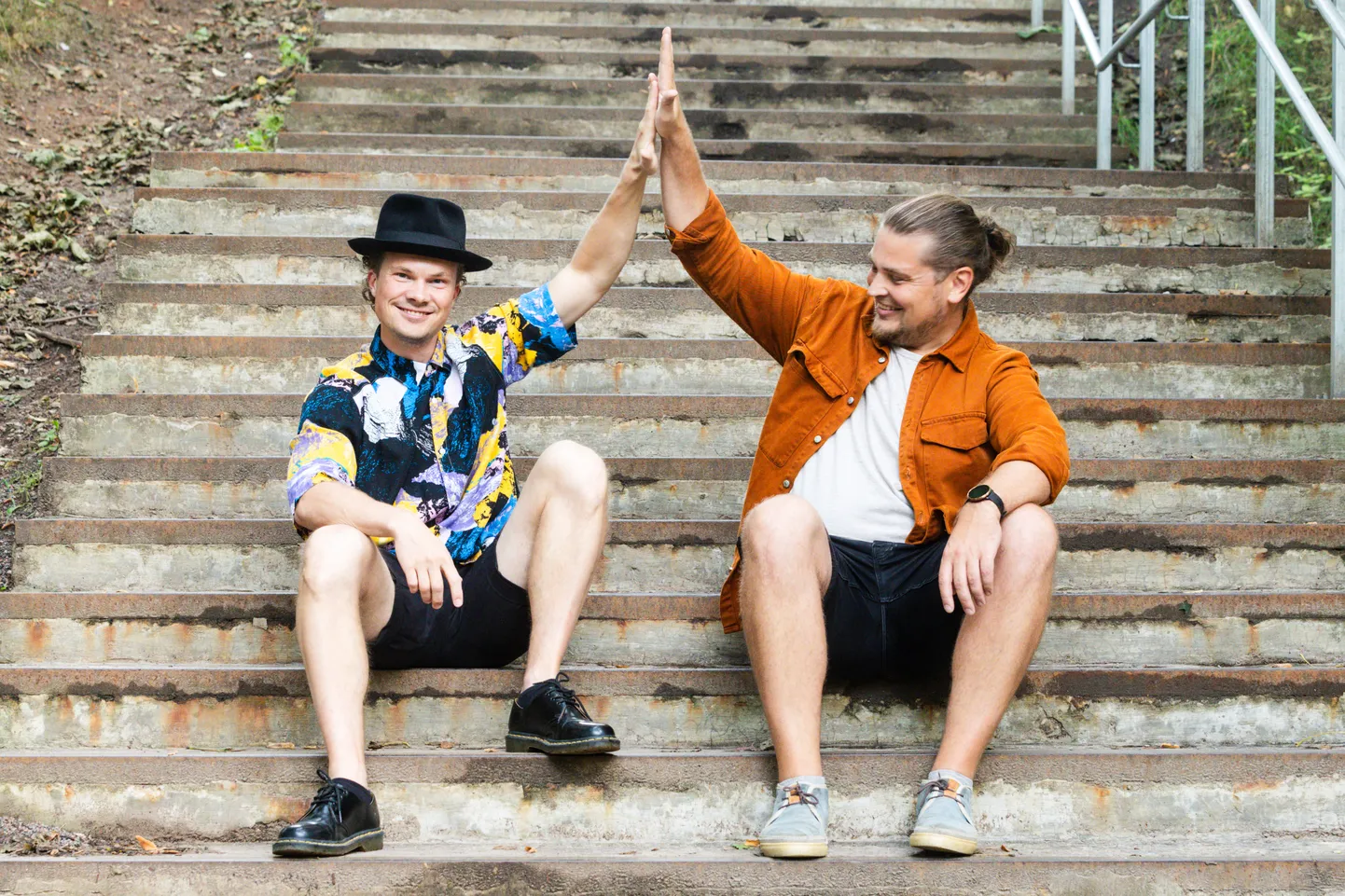 Villu Talsi (vasakul) ja Taavet Niller tegid bändi juba siis, kui nad olid 12-aastased.
