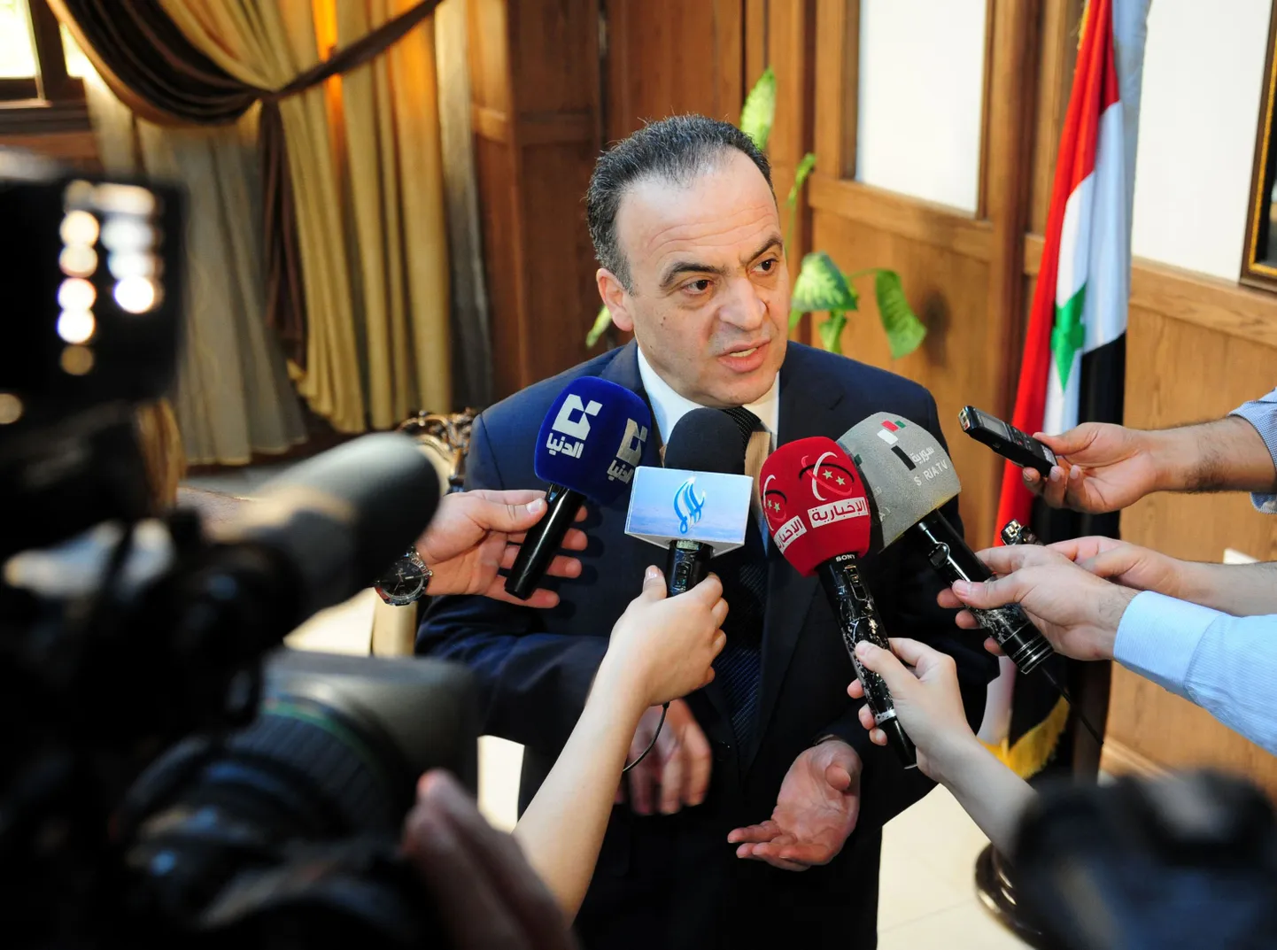 Süüria värske valitsusjuht Imad Khamis.