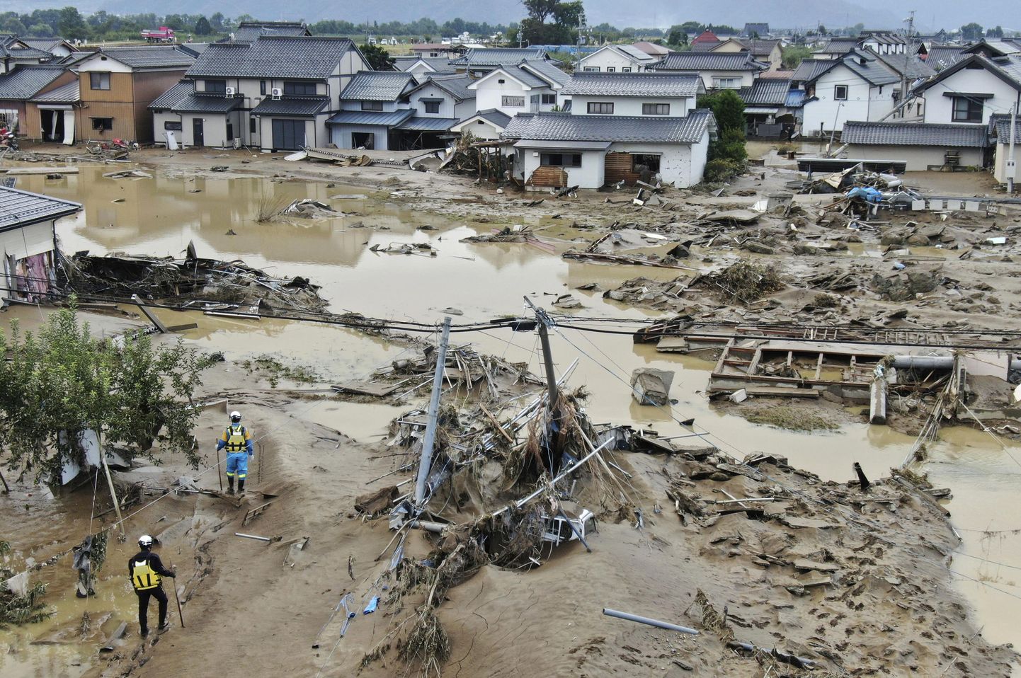 В Японии число погибших в результате катастрофического тайфуна "Хагибис" выросло до 36 человек.