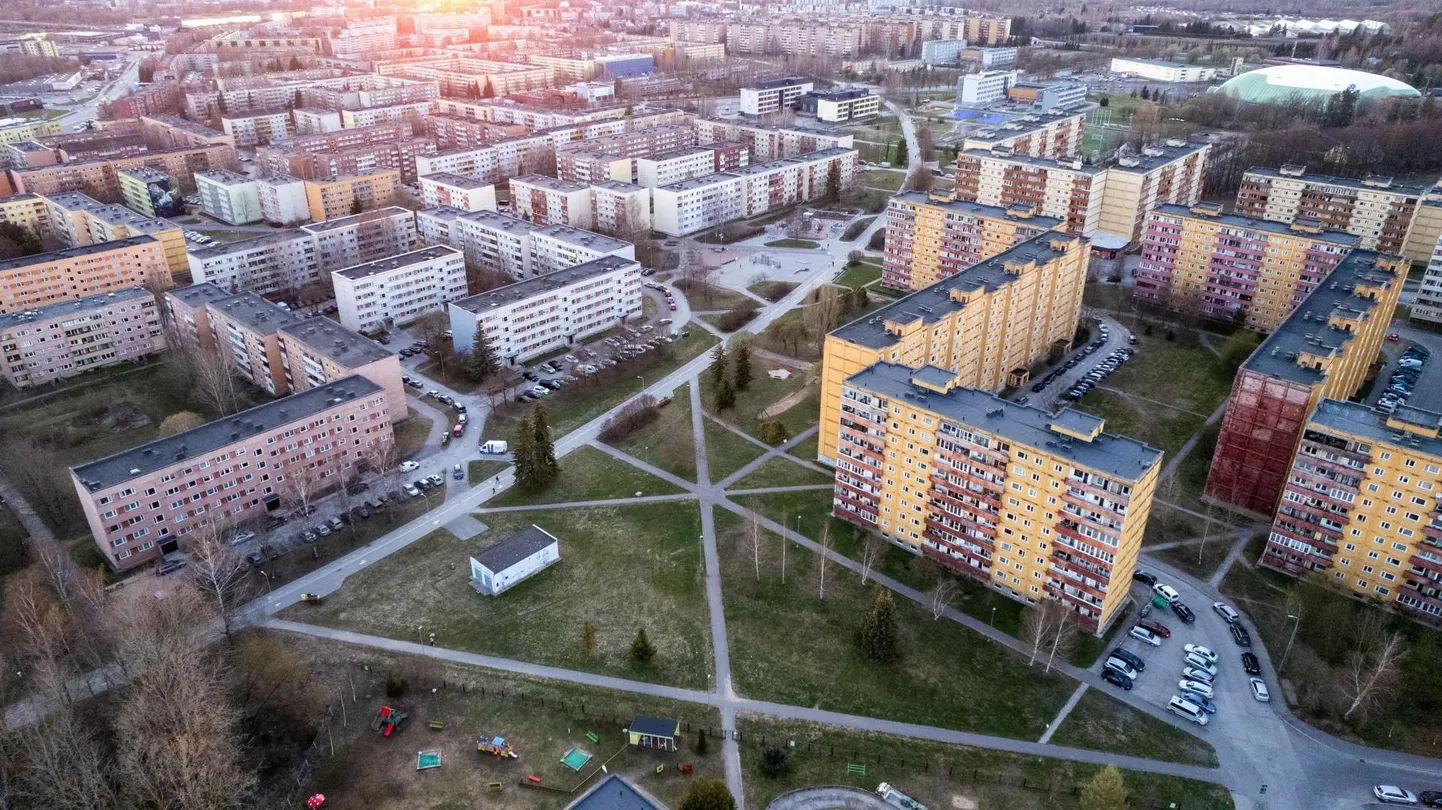 Tartu Annelinnas vajab renoveerimist veel enamik paneelmaju.