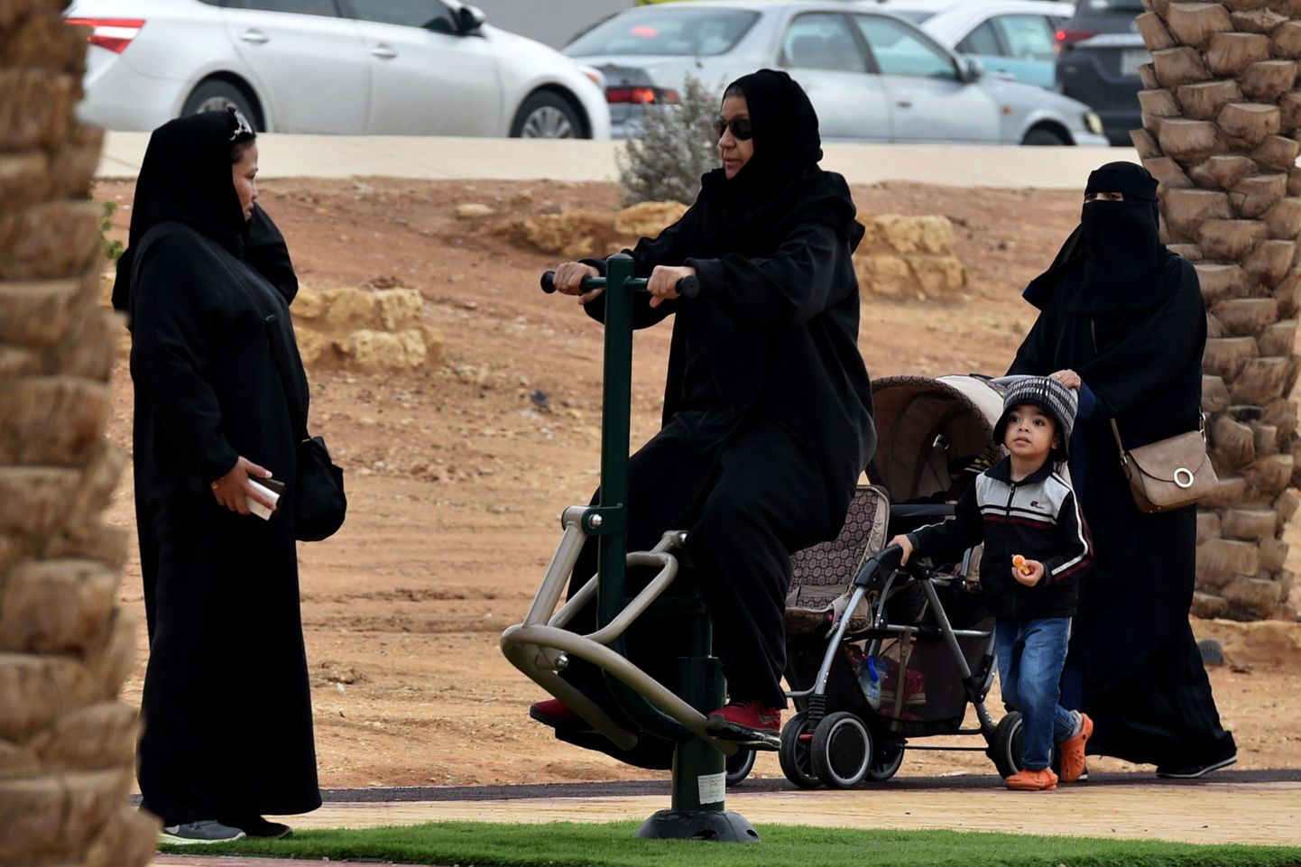 Saudi Araabia naised riigi pealinnas Ar-Riyāḑis.