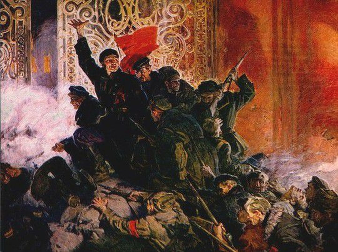 Октябрь 1917-го в советской живописи.