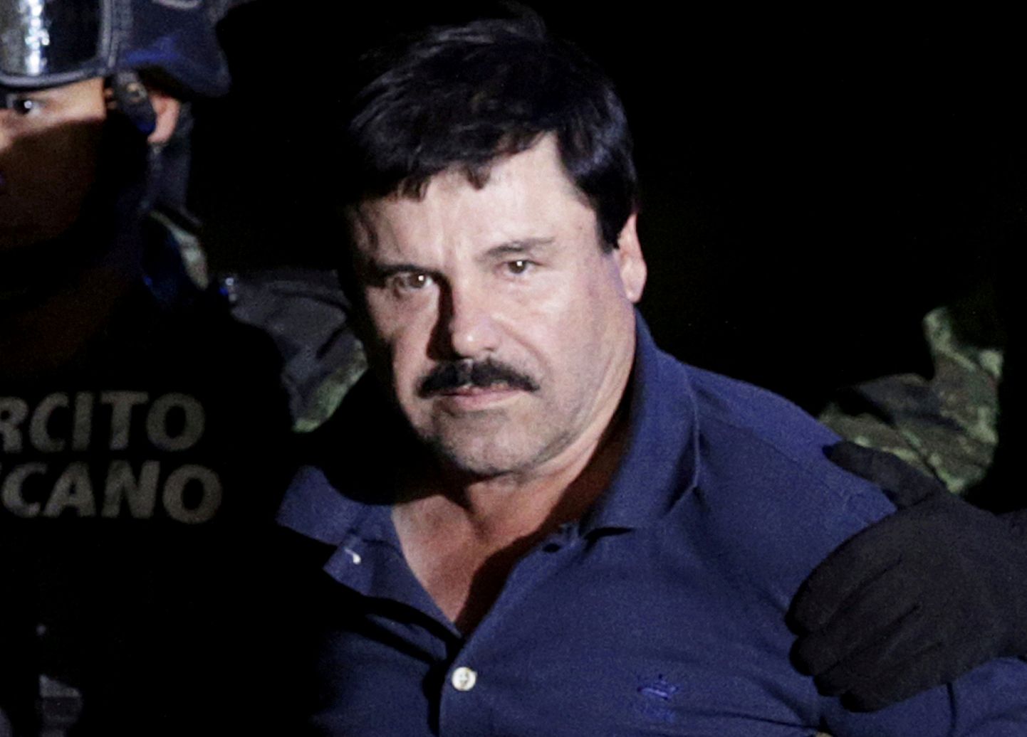 Narkoparun Joaquin "El Chapo" Guzman .