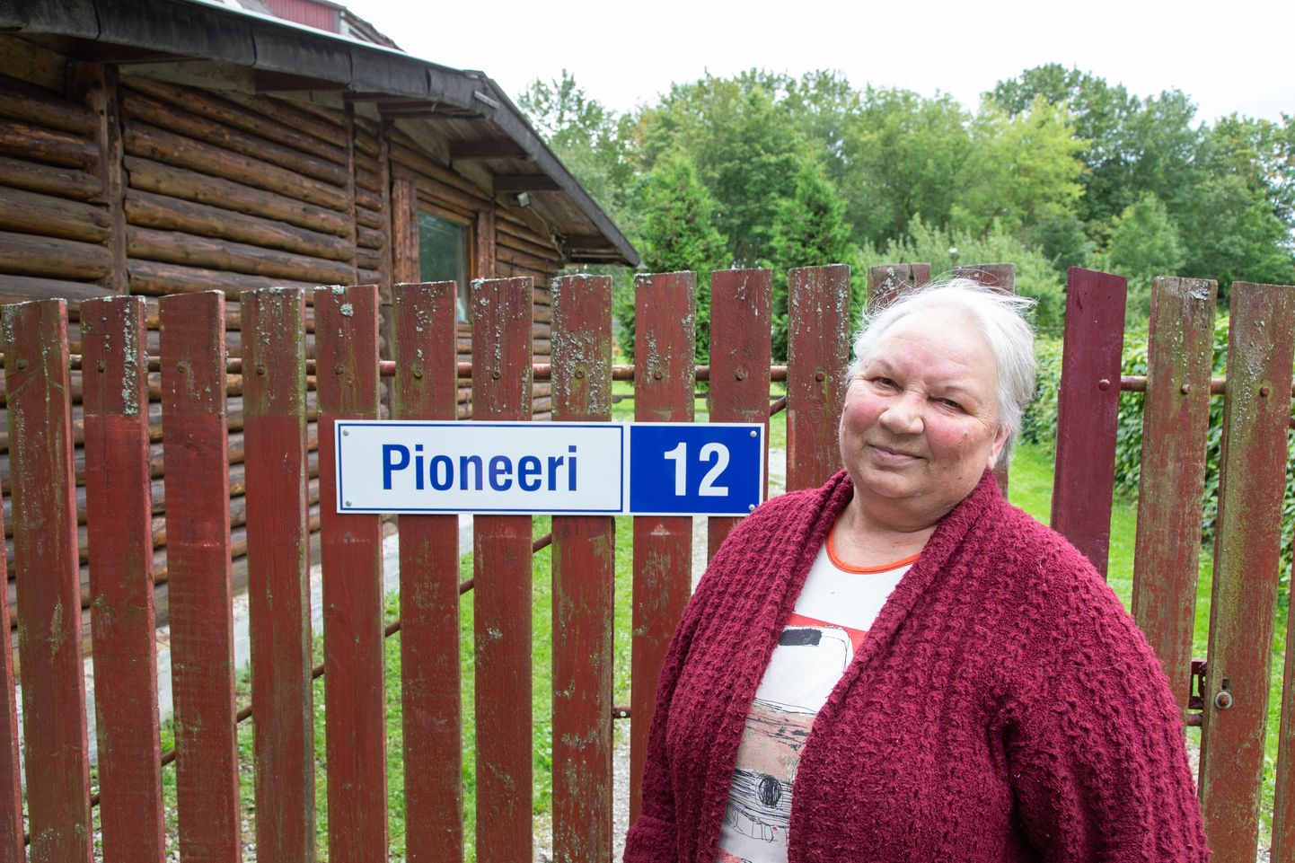 Evi Eiert on Pioneeri tänavas elanud 47 aastat.