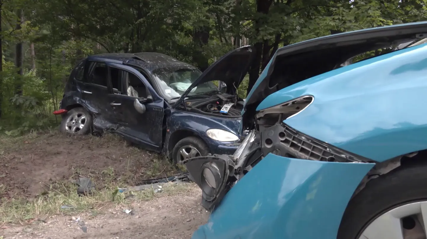 Autoavārija pie Ulbrokas