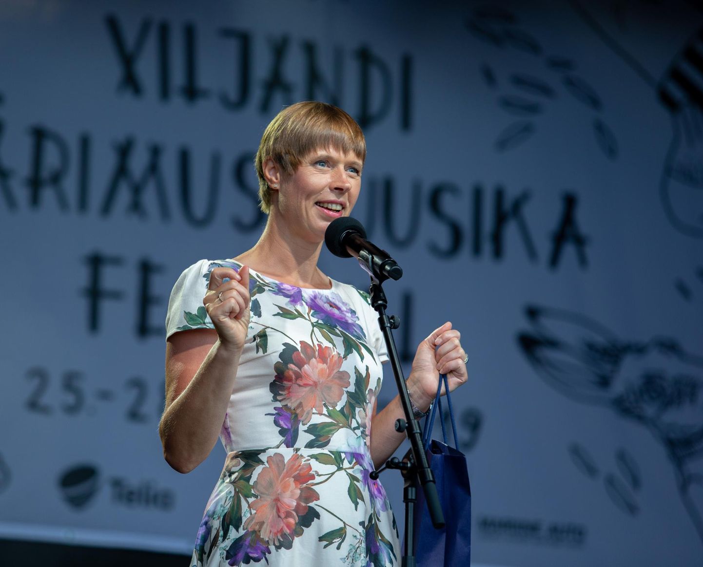 Eelmisel nädalal külastas vabariigi president Kersti Kaljulaid Viljandi pärimusmuusika festivali.