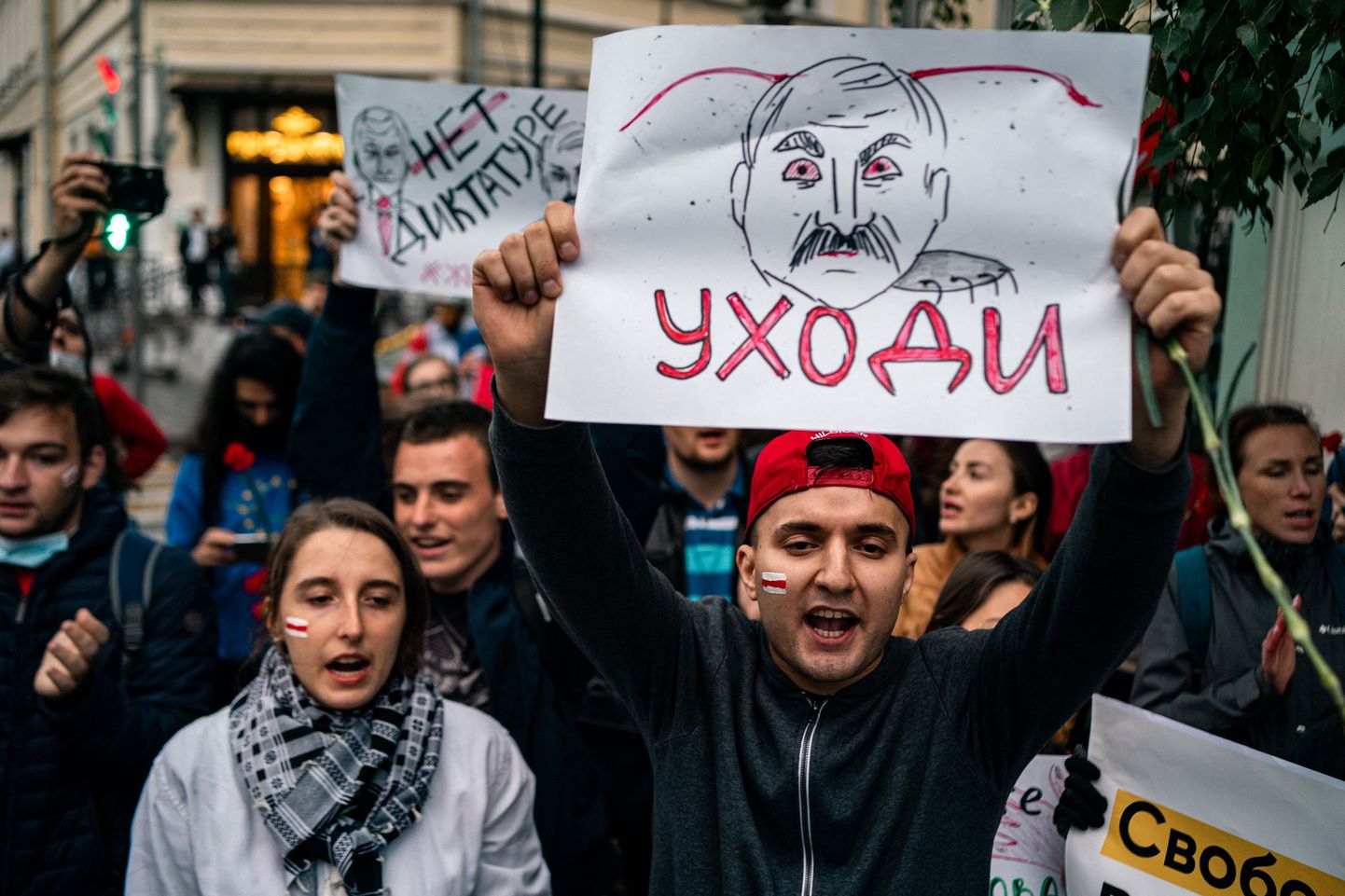 Baltkrievijā turpinās protesti