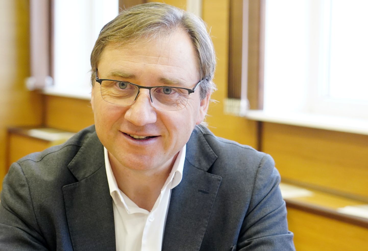 Latvijas Universitātes rektora amata kandidāts Gundars Bērziņš.