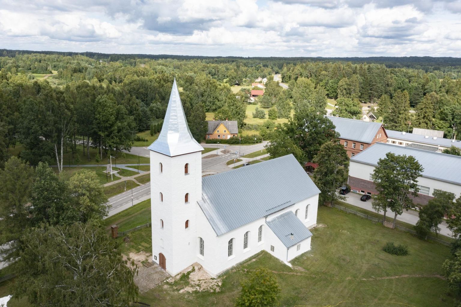 Renoveeritud Rõuge kirik
