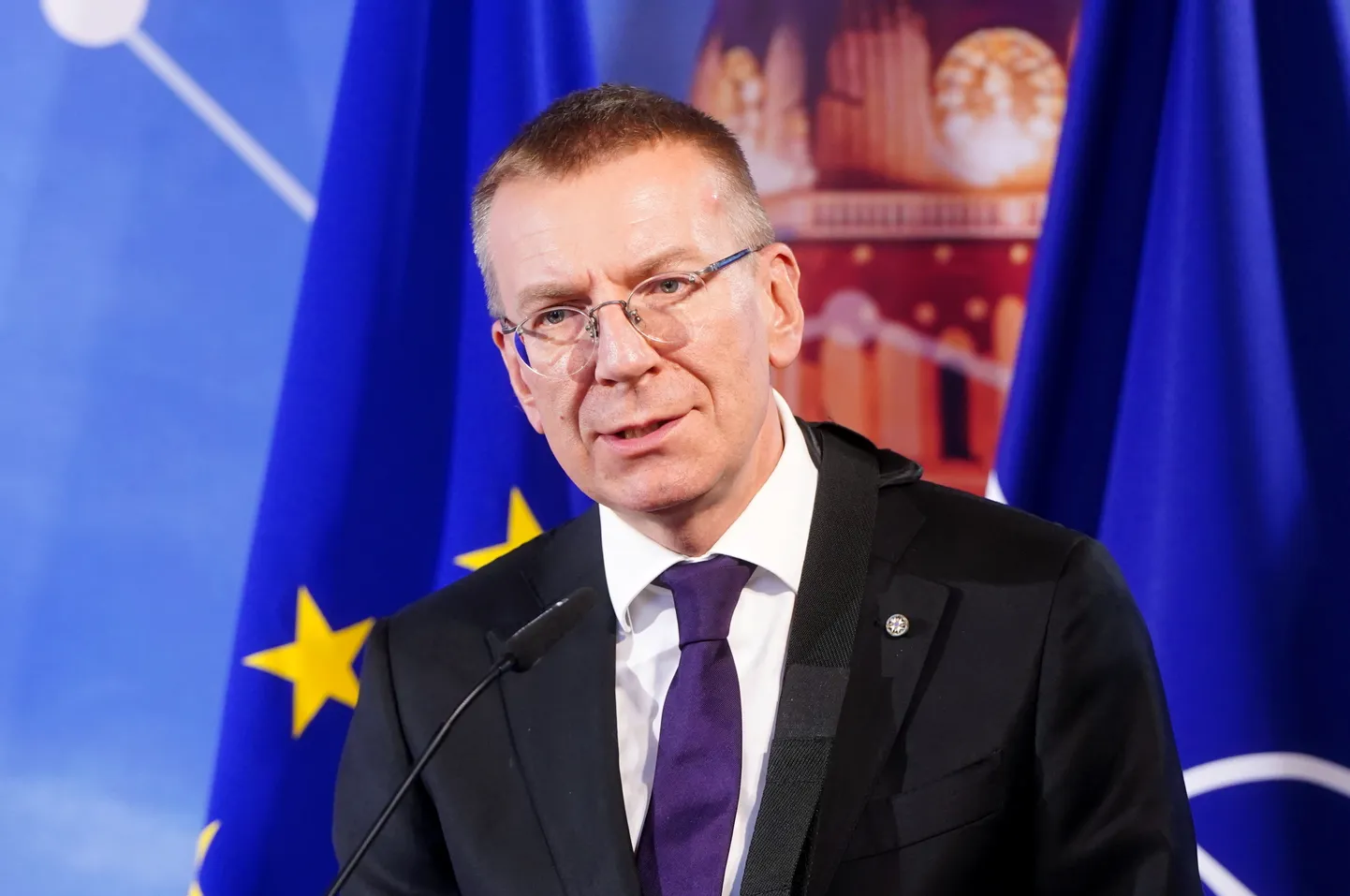 Valsts prezidents Edgars Rinkēvičs.
