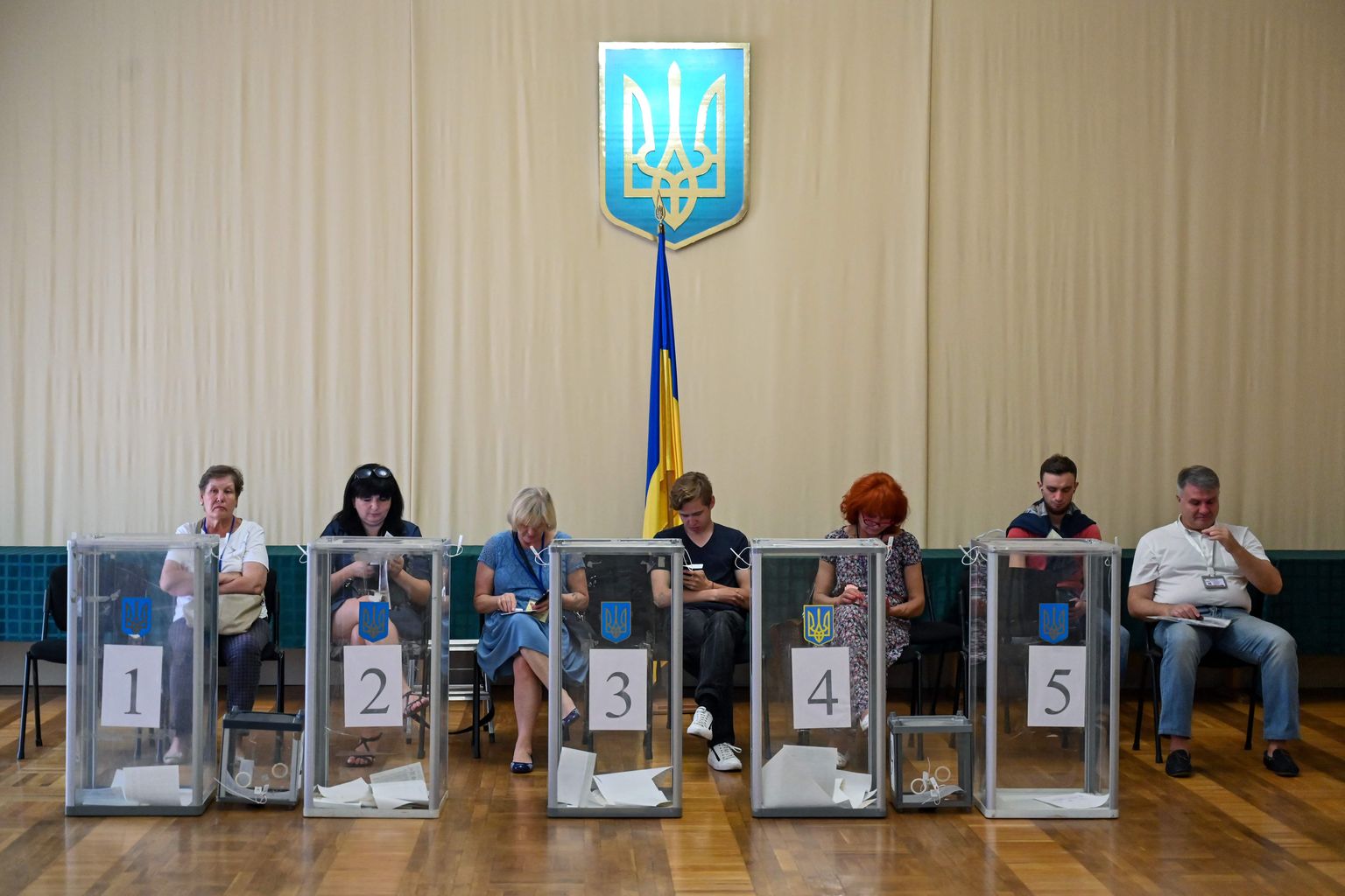 Выборы нового состава Верховной рады.