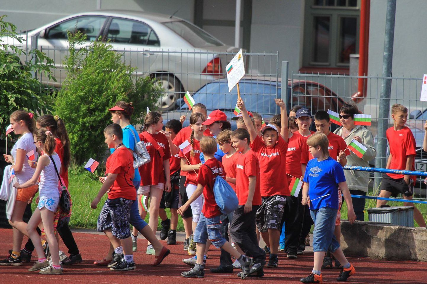 Valga vene gümnaasiumi kooliölümpiamängude avamine