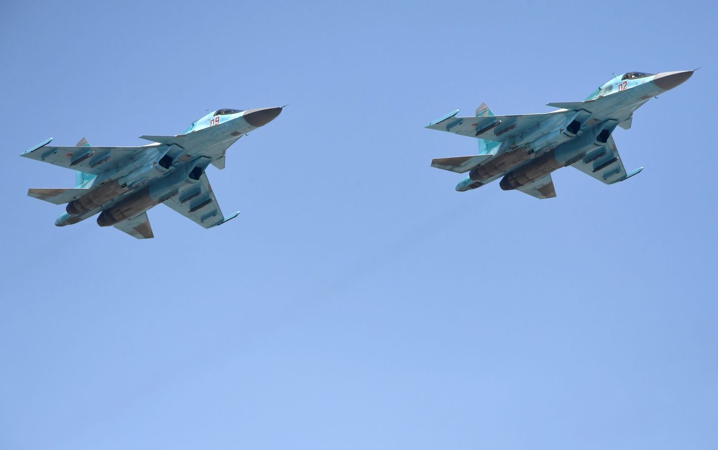 Самолеты Су-34. Снимок иллюстративный.