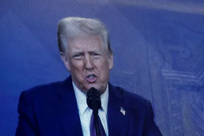 Donald Trumpi videosõnum Davosi majandusfoorumile 23. jaanuaril 2025.