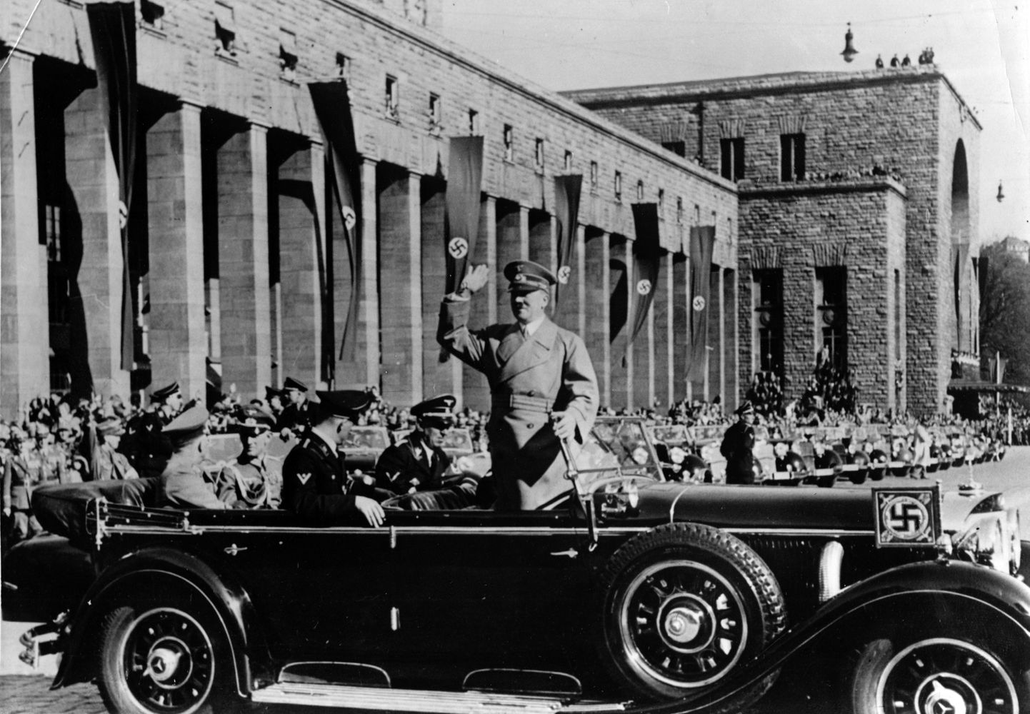 Adolf Hitler Stuttgartis.