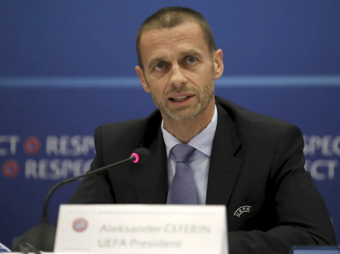 UEFA president Aleksander Ceferin.