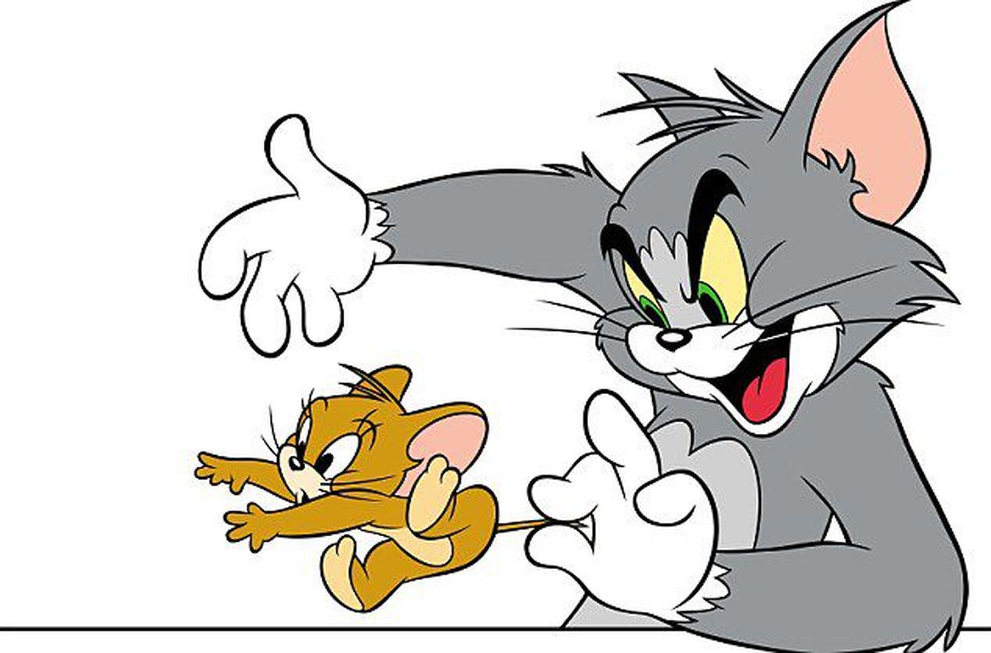 Stseen multifilmist «Tom ja Jerry».