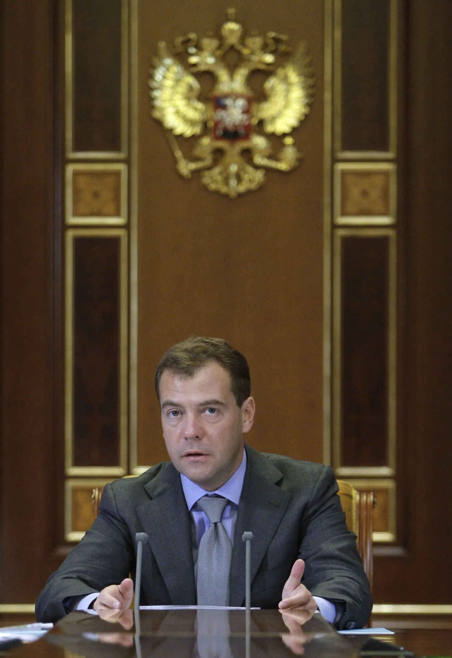 Venemaa president Dmitri Medvedev.