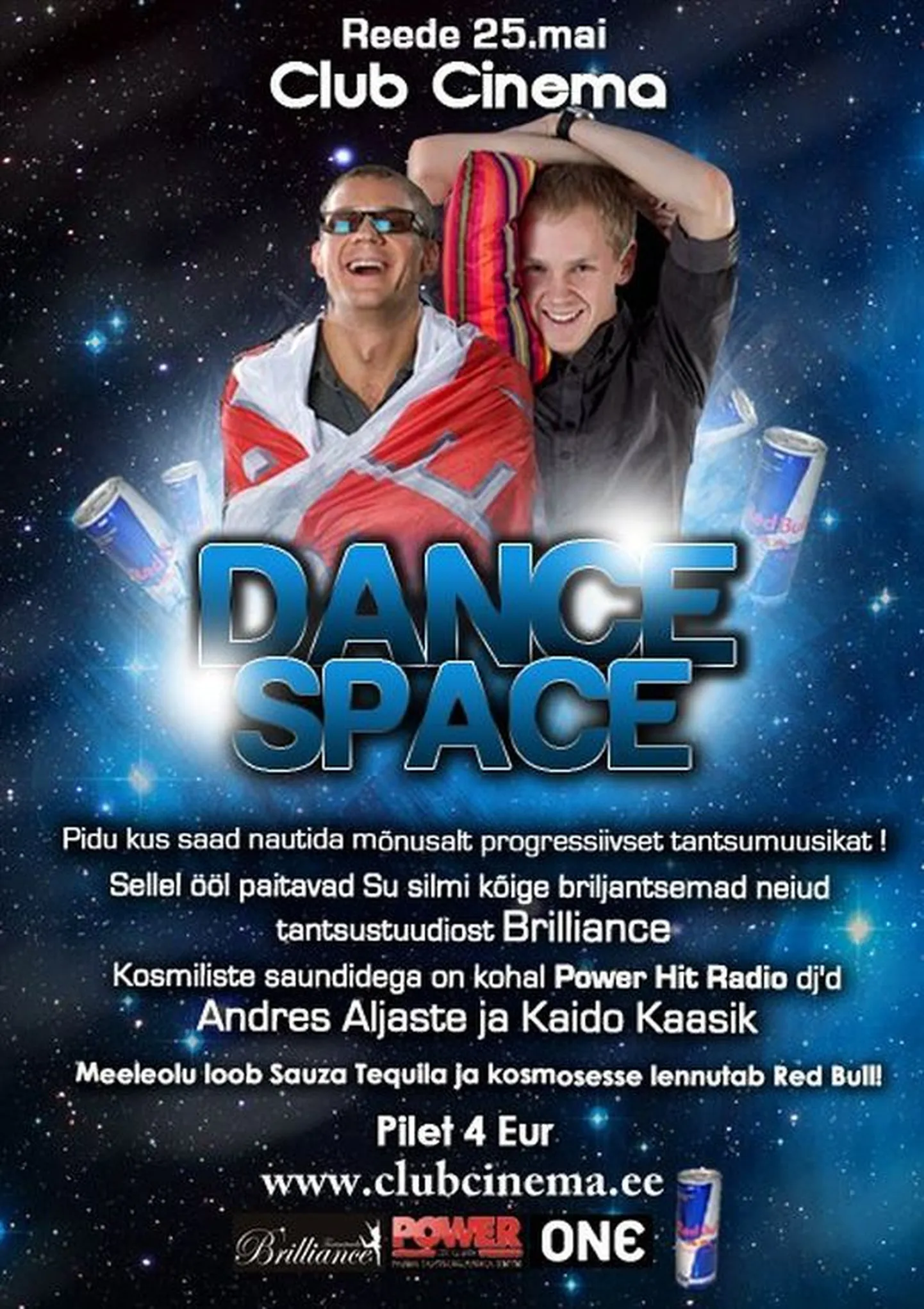 Reedel viib Cinema klubilised tantsukosmosesse!