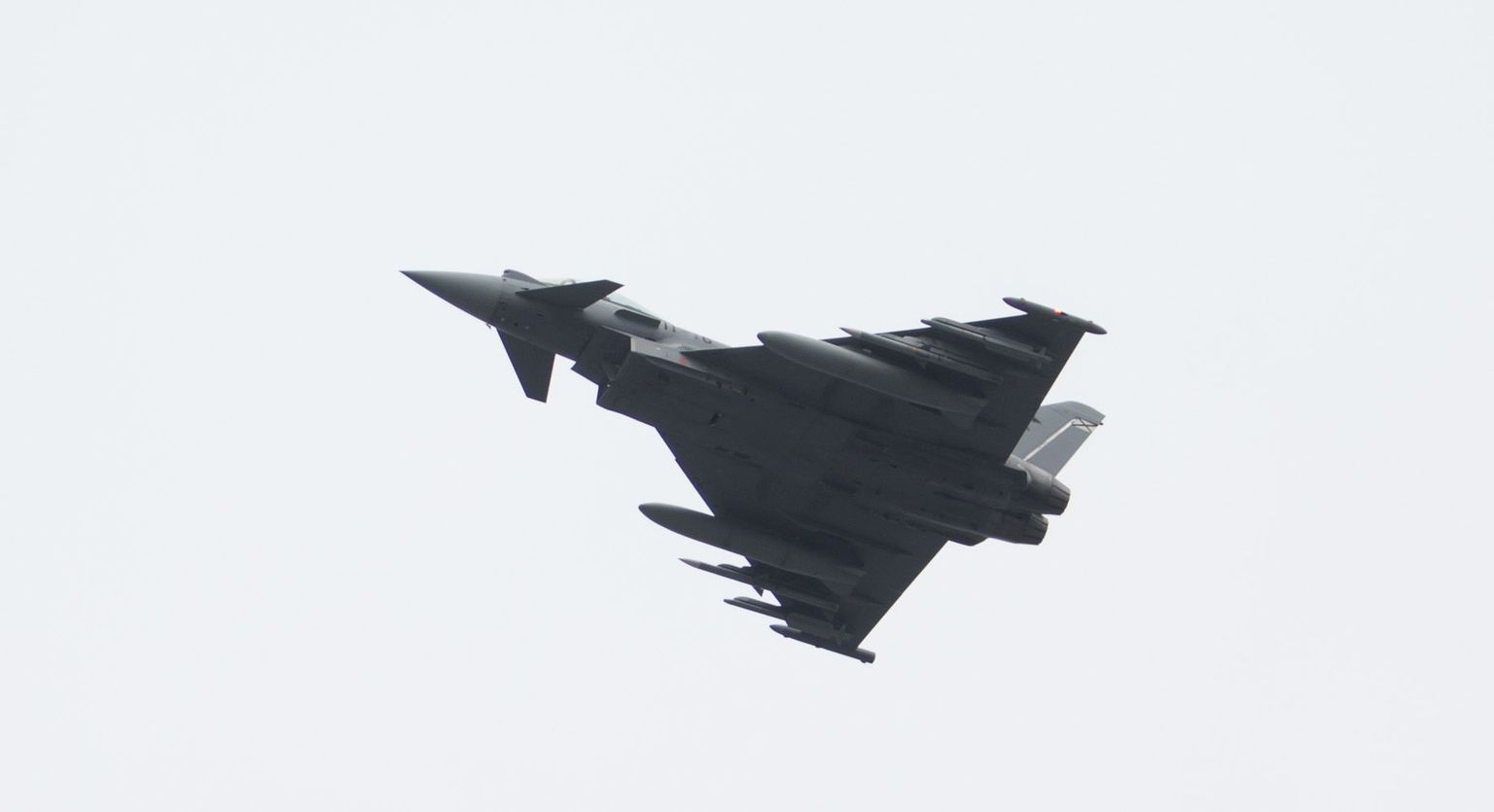 Eelmisel aastal olid Eestis Hispaania hävitajad Eurofighterid.