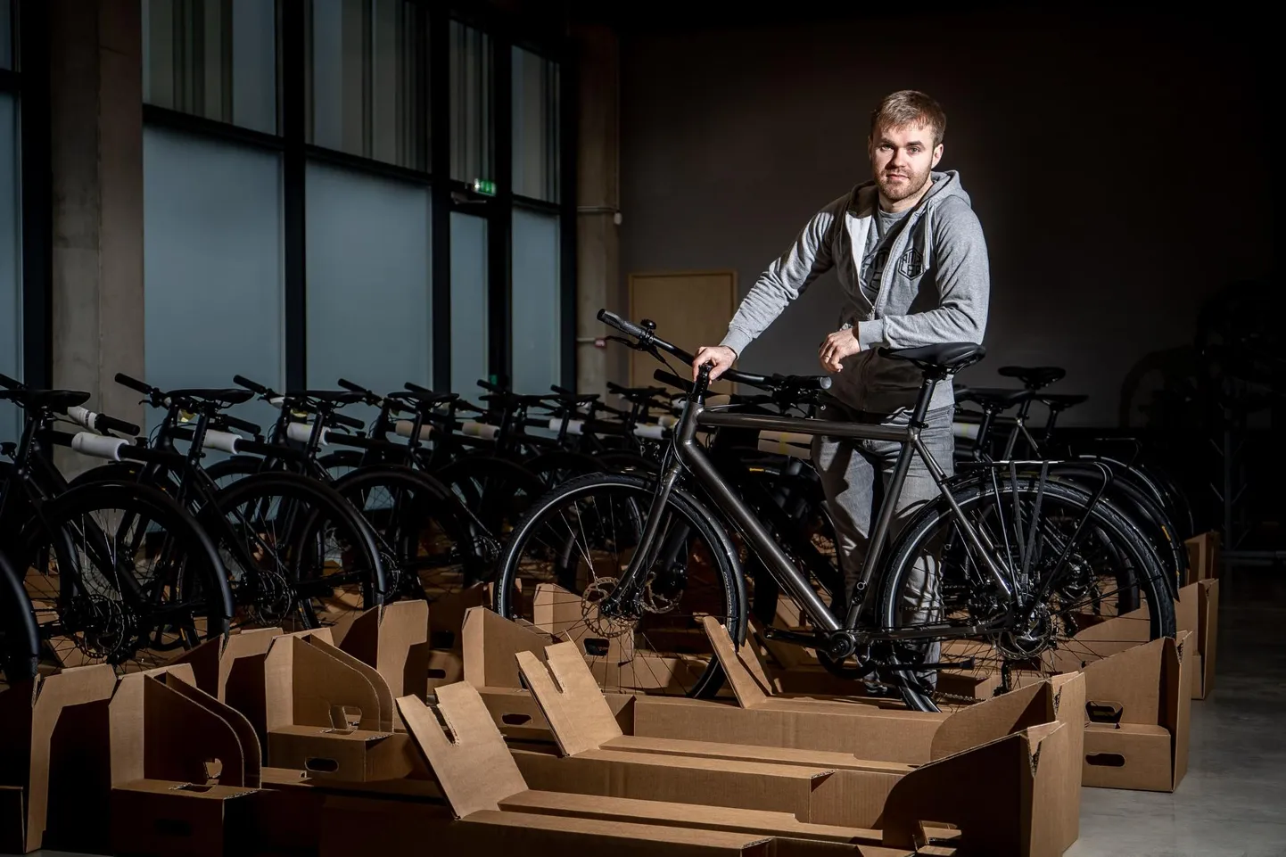 Elektrirataste tootja Ampler Bikes&#39;i asutaja Ardo Kaurit.