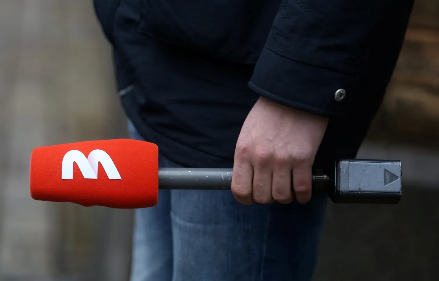 Kanāla "TV3" mikrofons.