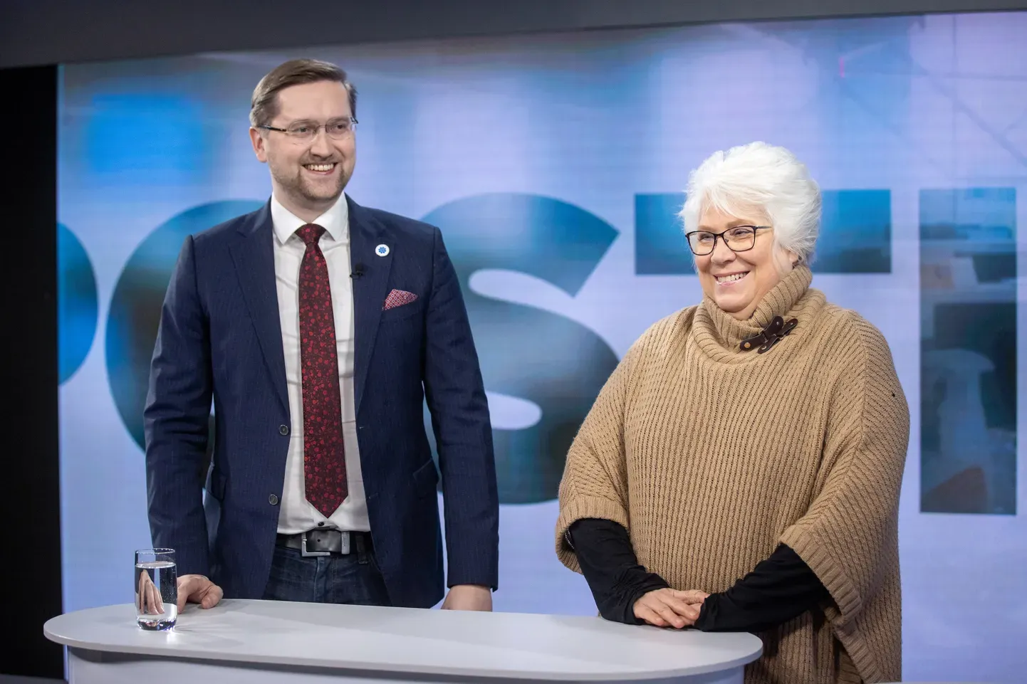 Яак Мадисон и Марина Кальюранд.