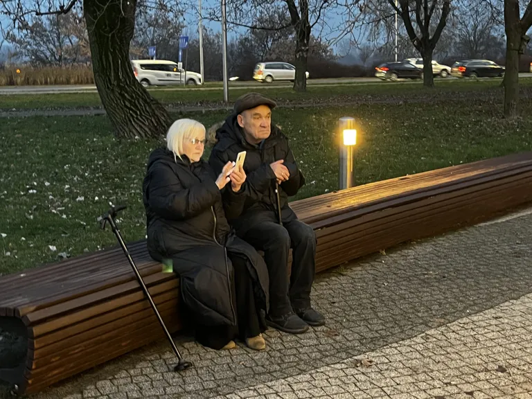 Südamlik vanapaar.