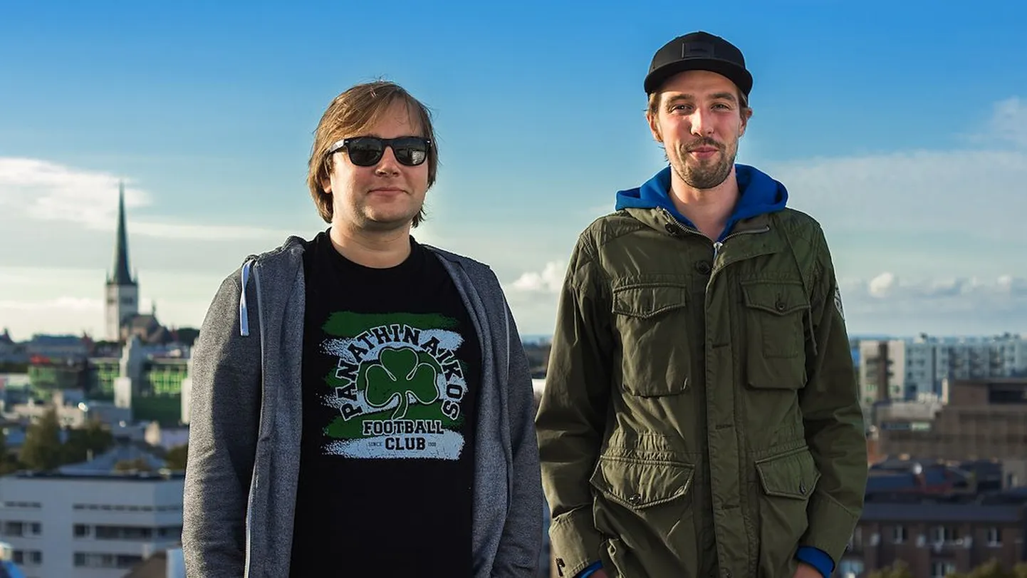 Raadio 2 hommikuprogammi senine tiim Dannar Leitmaa ja Karl-Andreas Kalmet