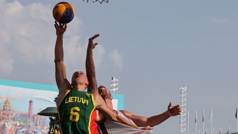 OTSEÜLEKANNE ⟩ Leedu 3x3 korvpallurid jahivad olümpia esimest võitu