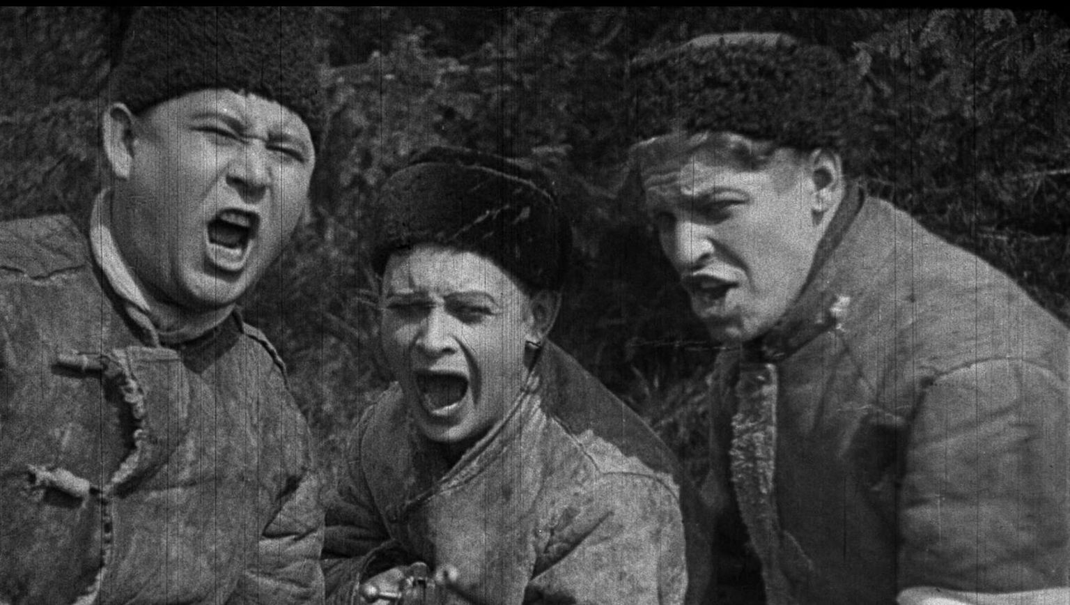 Kaader filmist "Noored kotkad" (1927).