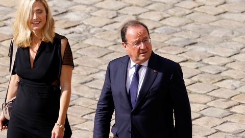 Prantsuse ekspresident Hollande abiellus näitleja Julie Gayet'ga