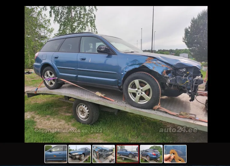 Subaru Outback Микка Таррасте.
