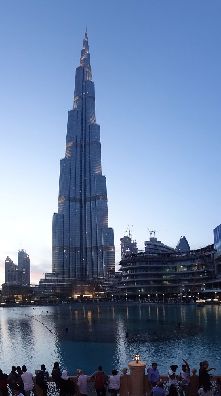 Araabia Ühendemiraatides Dubais asuv pilvelõhkuja Burj Khalifa