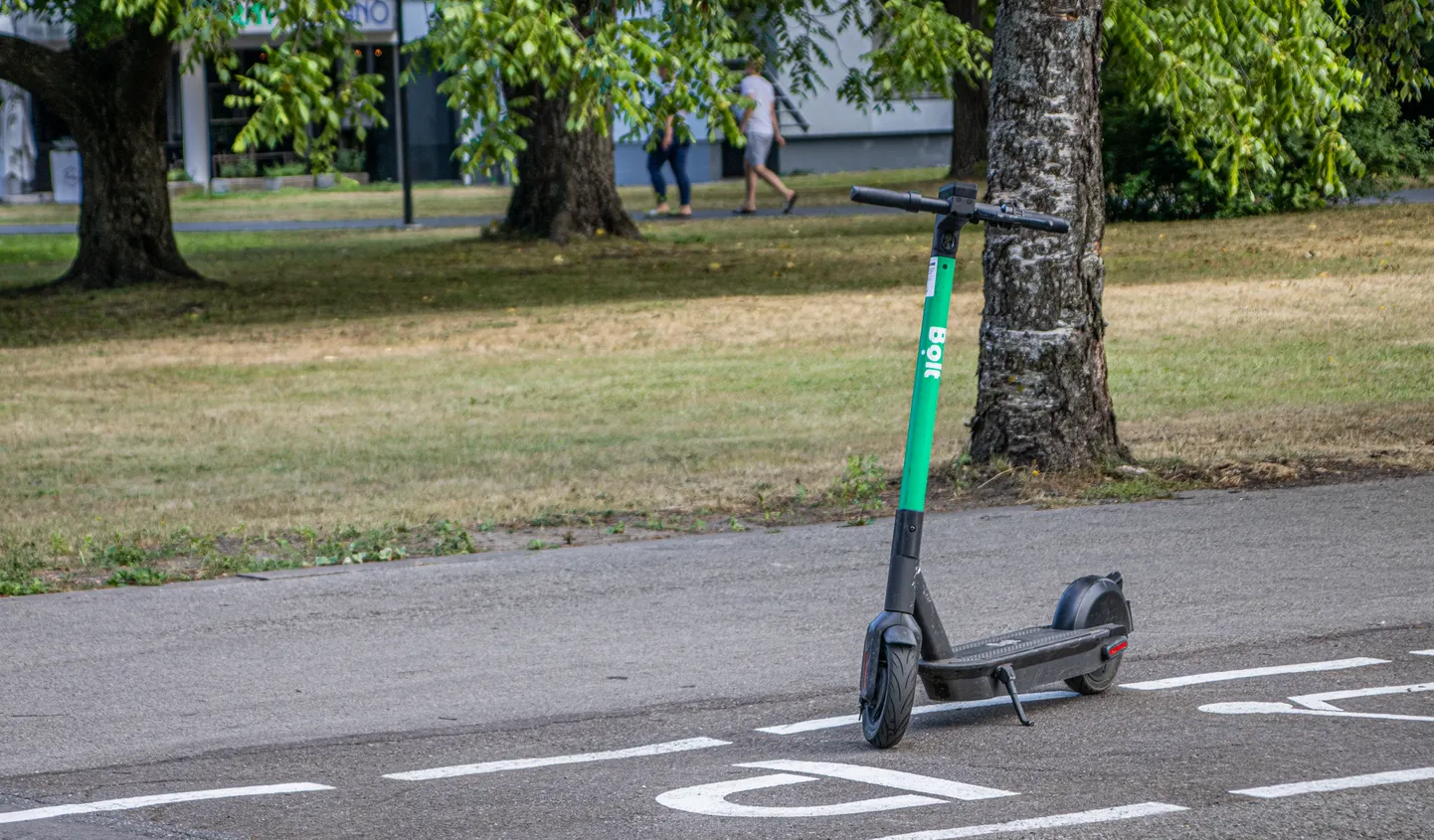 Bolti tõukeratas. Foto on illustratiivne.