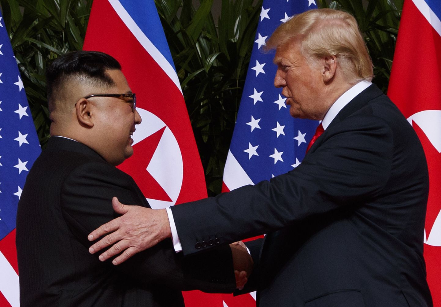 Donald Trump ja Kim Jong Un