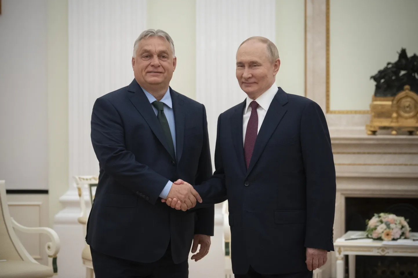 Viktor Orban ja Vladimir Putin.