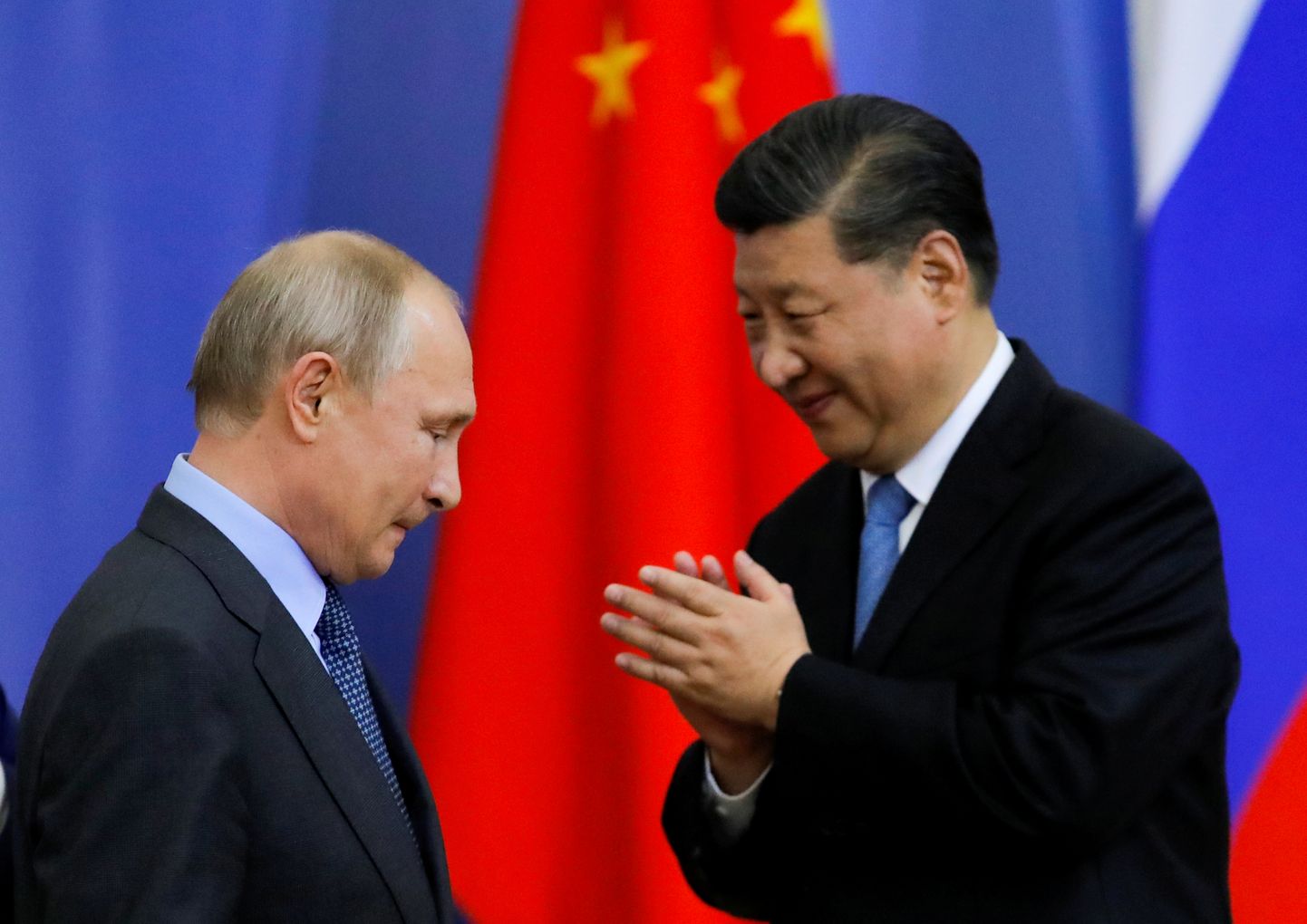 Venemaa president Vladimir Putin ja Hiina riigipea Xi Jinping.