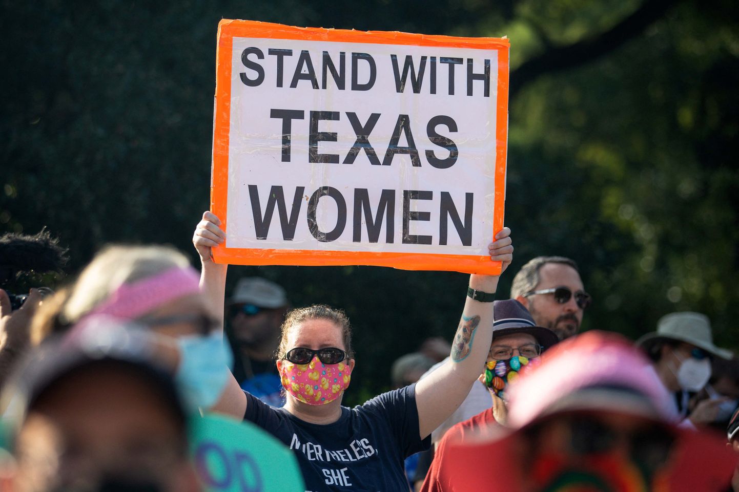 Meeleavaldus abordi keelustamise vastu Austinis.