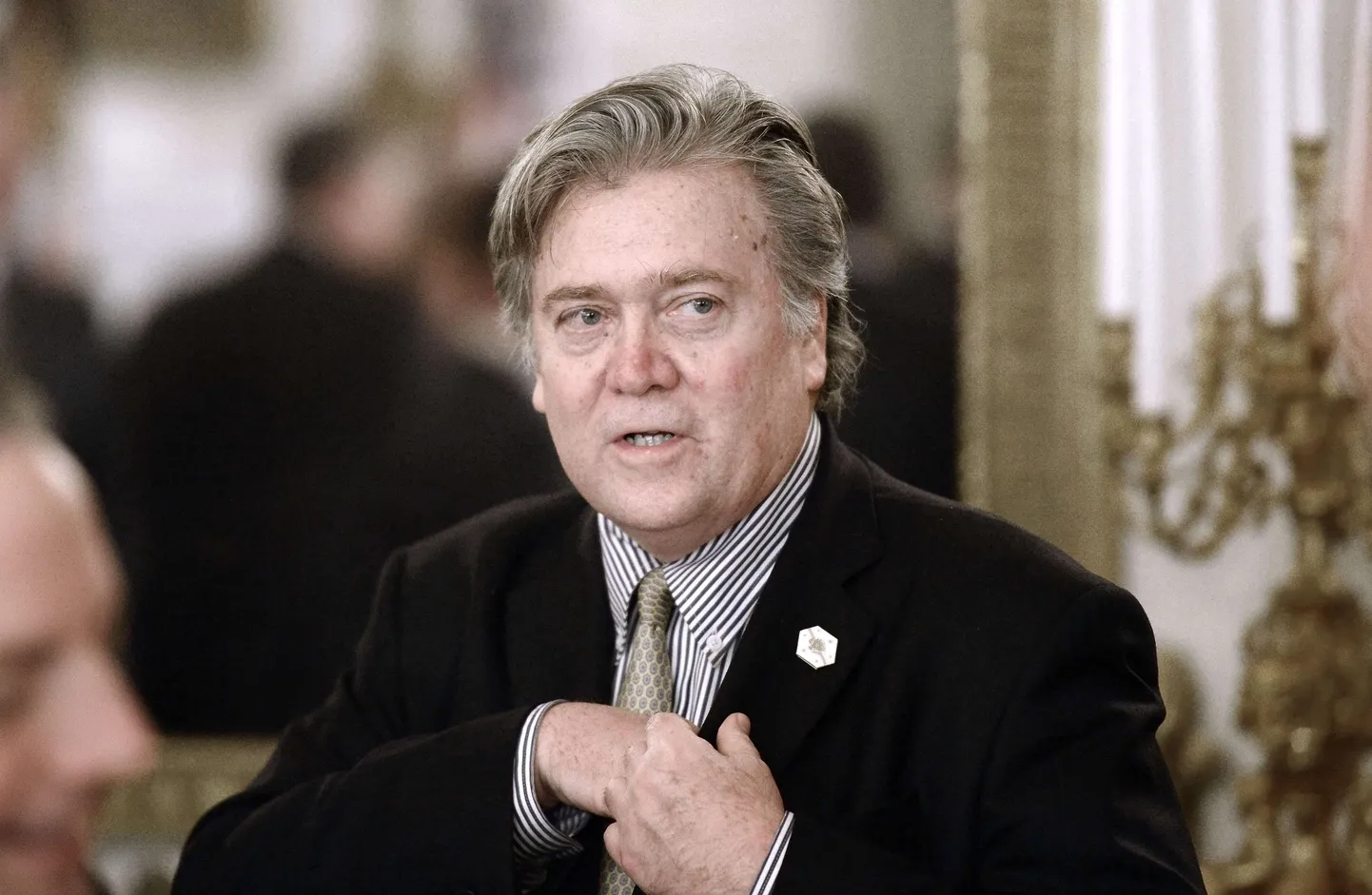 Donald Trumpi strateegiaülem ja endine Breitbarti juht Steve Bannon.