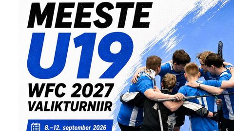 OTSEÜLEKANNE ⟩ Kas juba MM-pileti kindlustanud Eesti U19 saalihokikoondis lõpetab valikturniiri täiseduga?